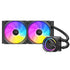 Antec Skeleton 240 ARGB Liquid CPU Cooler, 240mm Radiator, 2 x 120mm PWM ARGB Fans, Hydraulic Bearing, Copper Base, Intel LGA 115X/1200/1700/20XX, AMD AM4/AM5, Black | SKU FAN-SK2401
