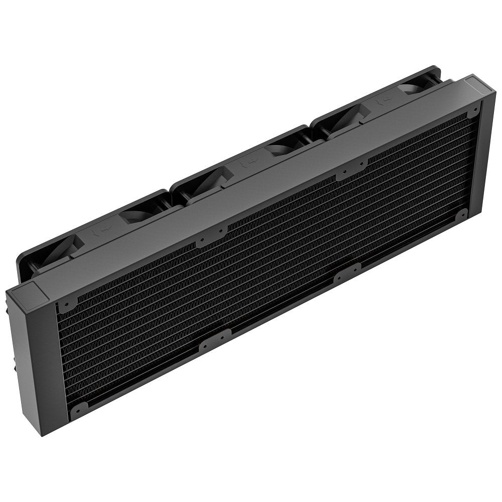 Antec Skeleton 360 ARGB Liquid CPU Cooler, 360mm Radiator, 3 x 120mm PWM ARGB Fans, Hydraulic Bearing, Copper Base, Intel LGA 115X/1200/1700/20XX, AMD AM4/AM5, Black | SKU FAN-SK3602