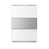 Sudokoo SK700 WHITE AM5-Designated Air Cooler, Single Tower Design, High Performance M-Winding Tech Fan, 7 Copper Heat Pipes, L-Rail Lock Mount, 220W Heat Dissipation | SKU FAN-SK7002