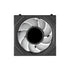 Lian Li UNI FAN SL Infinity LCD Flex 120mm Normal Blade (NOT Reverse) ARGB Fan, Single Pack, Infinity Mirror, Controller Not Included, Black (12SLIND1F1B) | SKU FAN-SLF1B1
