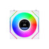 Lian Li UNI FAN SL Infinity LCD Flex 120mm Normal Blade (NOT Reverse) ARGB Fan, Single Pack, Infinity Mirror, Controller Not Included, White (12SLIND1F1W) | SKU FAN-SLF1W3