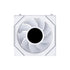 Lian Li UNI FAN SL Infinity LCD Flex 120mm Reverse Blade ARGB Fan, Single Pack, Controller Not Included, White (12RSLIND1F1W) | SKU FAN-SLF1W4
