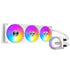 ANTEC Skeleton matrix 360 ARGB All-in-One Liquid Cooler, White | SKU FAN-SM3602