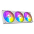 ANTEC Skeleton matrix 360 ARGB All-in-One Liquid Cooler, White | SKU FAN-SM3602