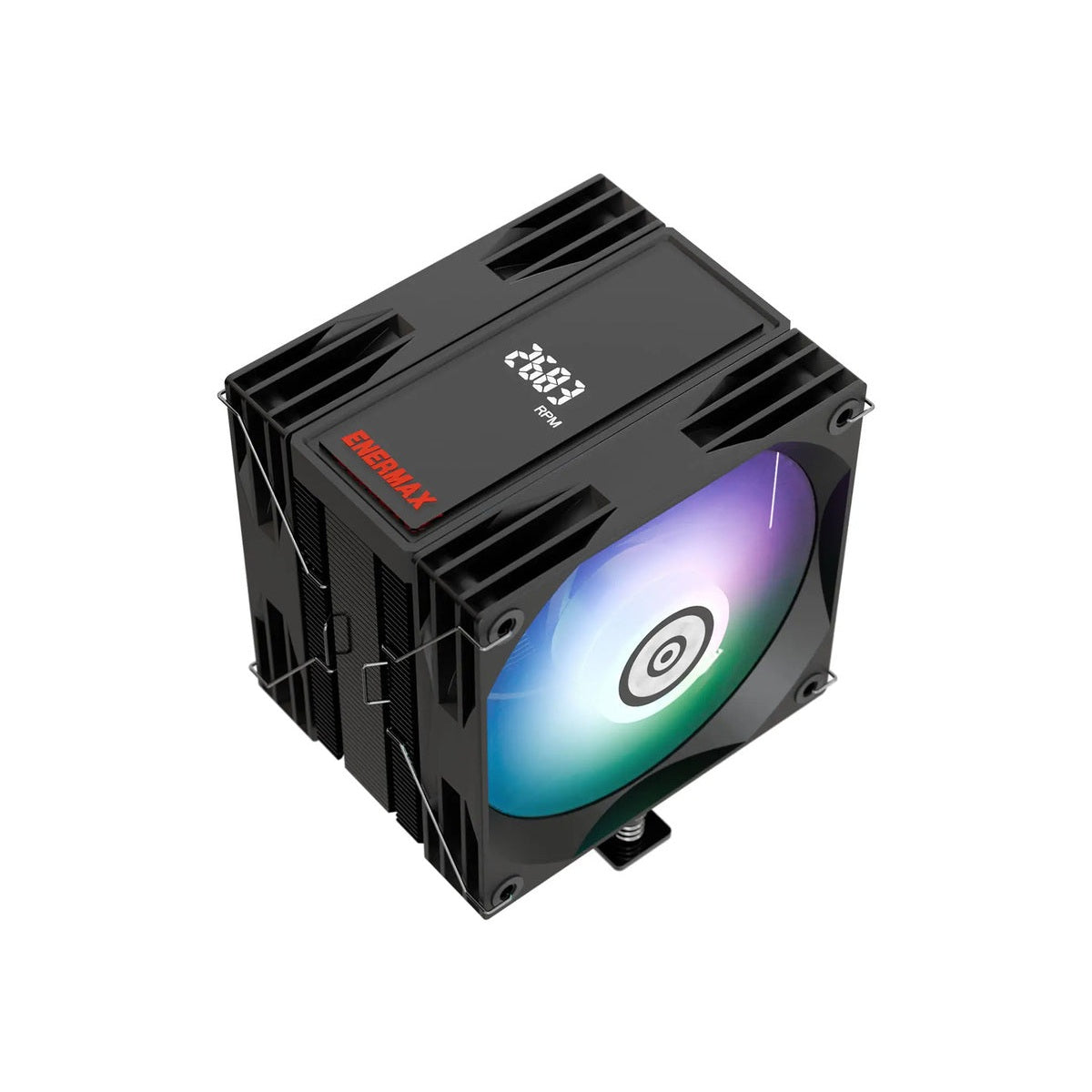 ENERMAX ETS-T41 Digital ARGB CPU Air Cooler for LGA1851/1700/115x/1200, AMD AM5/AM4, ETS-T41D-ARGB | SKU FAN-T41DA