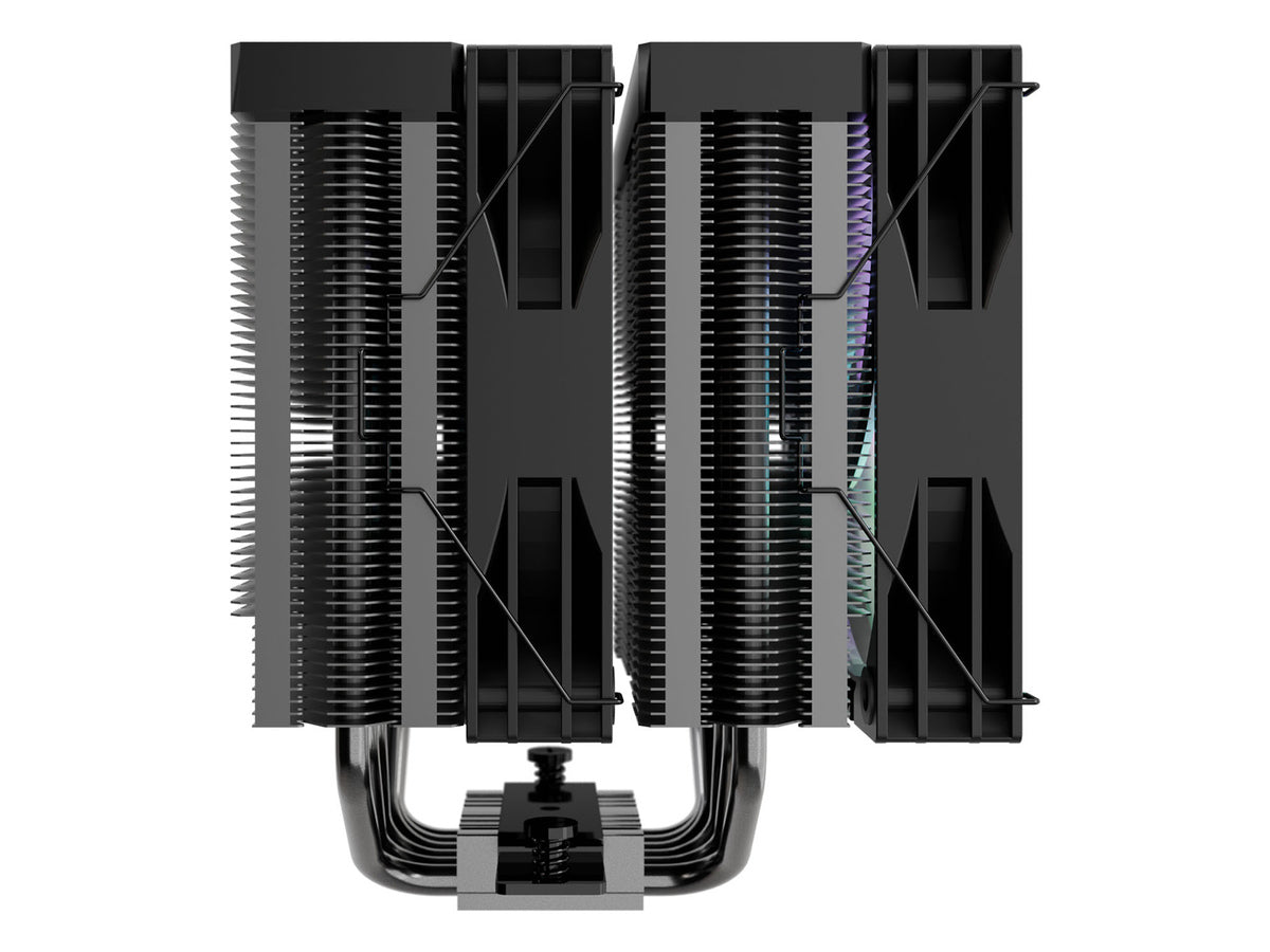 ENERMAX ETS-TD60 Digital ARGB CPU Air Cooler for LGA1851/1700/115x/1200, AMD AM5/AM4, ETS-TD60D-ARGB | SKU FAN-TD60DA