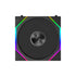Lian Li UNI FAN TL Flex 120mm Normal Blade (NOT Reverse) ARGB Fan, Single Pack, Infinity Mirror, Controller Not Included, Black (12TL1F1B) | SKU FAN-TF1B1