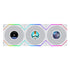 Lian Li UNI FAN TL LCD Flex 120mm Reverse Blade ARGB Fan, 3 Pack, Controller Not Included, White (12RTLLCD1F3W) | SKU FAN-TLF3W8