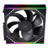 Thermalright TL-M12QR *3 120mm Reverse ARGB PC Fans, Daisy-Chain Connection | 1500RPM | Silent Computer Case Fans with Infinite Mirrors on Both Sides (Black) | SKU FAN-TLM3QR