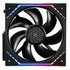 Thermalright TL-M12Q *3 120mm Daisy Chain Case Fans, ARGB Pc Fan Up to 2000RPM, Infinite Mirrors on Both Sides, Single Cable for Each Set of Fans Easier Installation (Black) | SKU FAN-TLM3Q