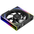 Thermalright TL-M12Q *3 120mm Daisy Chain Case Fans, ARGB Pc Fan Up to 2000RPM, Infinite Mirrors on Both Sides, Single Cable for Each Set of Fans Easier Installation (Black) | SKU FAN-TLM3Q