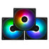 Thermalright TL-S12-S X 3 CPU Fan 120mm ARGB Case Cooler Fan Comes with ARGB Lighting Effect, PC PWM Silent Computer Fan with 1500RPM Speed, CPU Cooling Fan , 3 Pack (TL-S12-S X 3) | SKU FAN-TLS12S