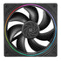 Thermalright TL-S12 X3 CPU Fan 120mm case Cooler Fan, ARGB 5V 3-pin and 4-pin PWM Silent Computer Fan, fine Aperture Light Effect for case CPU Liquid Cooler and CPU air Cooler, Quiet CPU Computer Fan, 3 Pack (TL-S12 X 3) | SKU FAN-TLS12