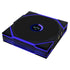 Lian Li UNI Fan TL LCD 120 Wireless - Reverse Blade - Controller Not Included - Wireless Control Fan w/ LCD Screen - Daisy-Chain Design - Customizable RGB LEDs - Single Pack - Black (12RTLLCD1W1B) | SKU FAN-TLW1BR