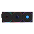 Lian Li UNI Fan TL LCD 120 Wireless - Seamless Wireless Control Fan w/ LCD Screen - LCP Fan Blade - Daisy-Chained Style - Customizable RGB LEDs - Triple Pack With Controller - Black (12TLLCD1W3B) | SKU FAN-TLW3B