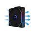 Lian Li UNI Fan TL LCD 120 Wireless - Seamless Wireless Control Fan w/ LCD Screen - LCP Fan Blade - Daisy-Chained Style - Customizable RGB LEDs - Triple Pack With Controller - Black (12TLLCD1W3B) | SKU FAN-TLW3B