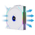 Lian Li UNI Fan TL LCD 120 Wireless - Seamless Wireless Control Fan w/ LCD Screen - LCP Fan Blade - Daisy-Chained Style - Customizable RGB LEDs - Triple Pack With Controller - White (12TLLCD1W3W) | SKU FAN-TLW3W