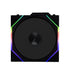 Lian Li UNI Fan TL 120 Wireless - Reverse Blade - Controller Not Included - Seamless Wireless Control Fan w/ LCP Fan Blade - Daisy-Chained Style - Customizable RGB LEDs - Single Pack - Black (12RTL1W1B) | SKU FAN-TW1BR