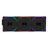 Lian Li UNI Fan TL 120 Wireless - Triple Pack (Reverse Blade) - 2.4 GHz Wireless Controller Included - Infinity Mirror Design - Controller required - Black (12RTL1W3B) | SKU FAN-TW3BR