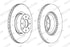 Ferodo Front Brake Disc Pair for Fiat Grande Punto Doblo Opel Corsa DDF11298