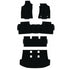 Rubber Floor Mats for Toyota Fortuner GD6 2016+ Automatic (5pc set)