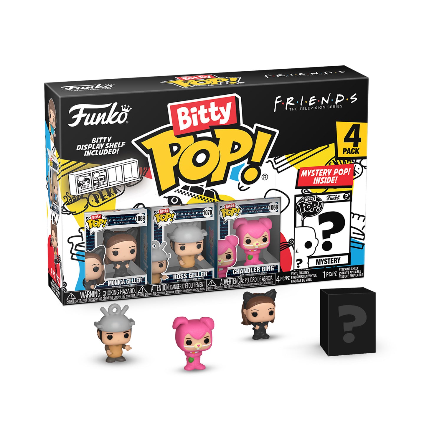 Funko Bitty Pop!: Friends - Series 3 4 Pack