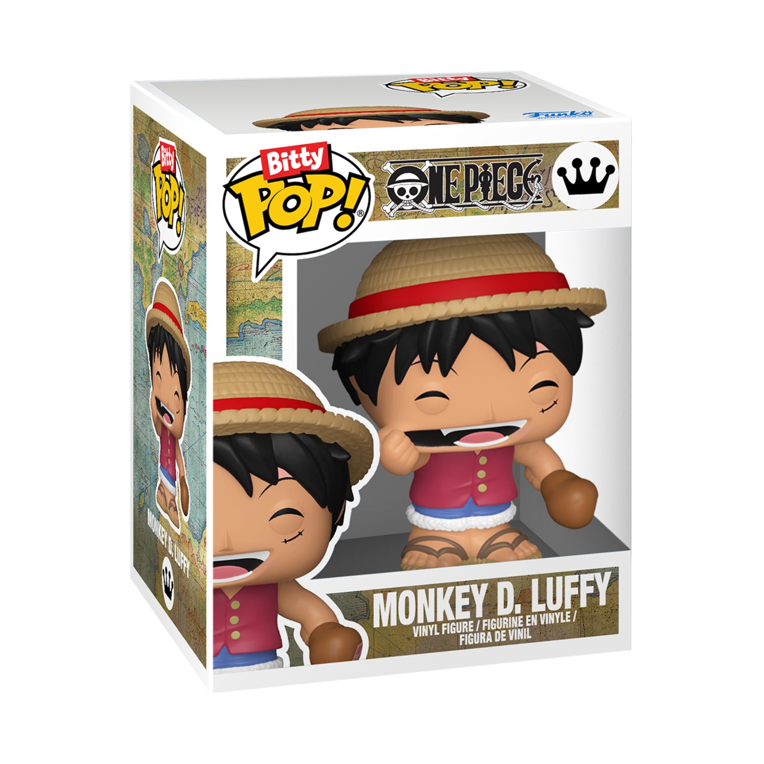 Funko Bitty Pop!: One Piece - Series 1 4 Pack(Limited Chase Edition)