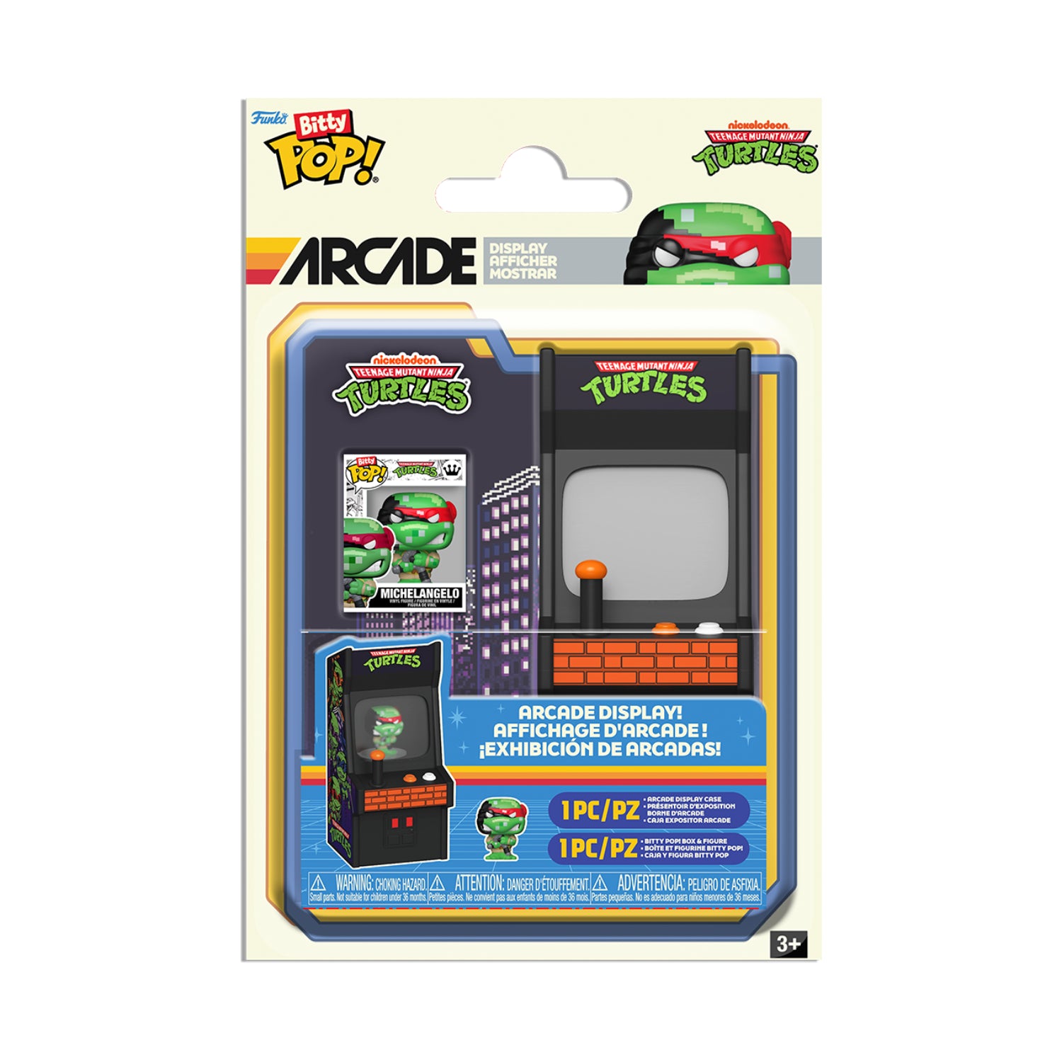 Funko Bitty Pop! Arcade: Teenage Mutant Ninja Turtles