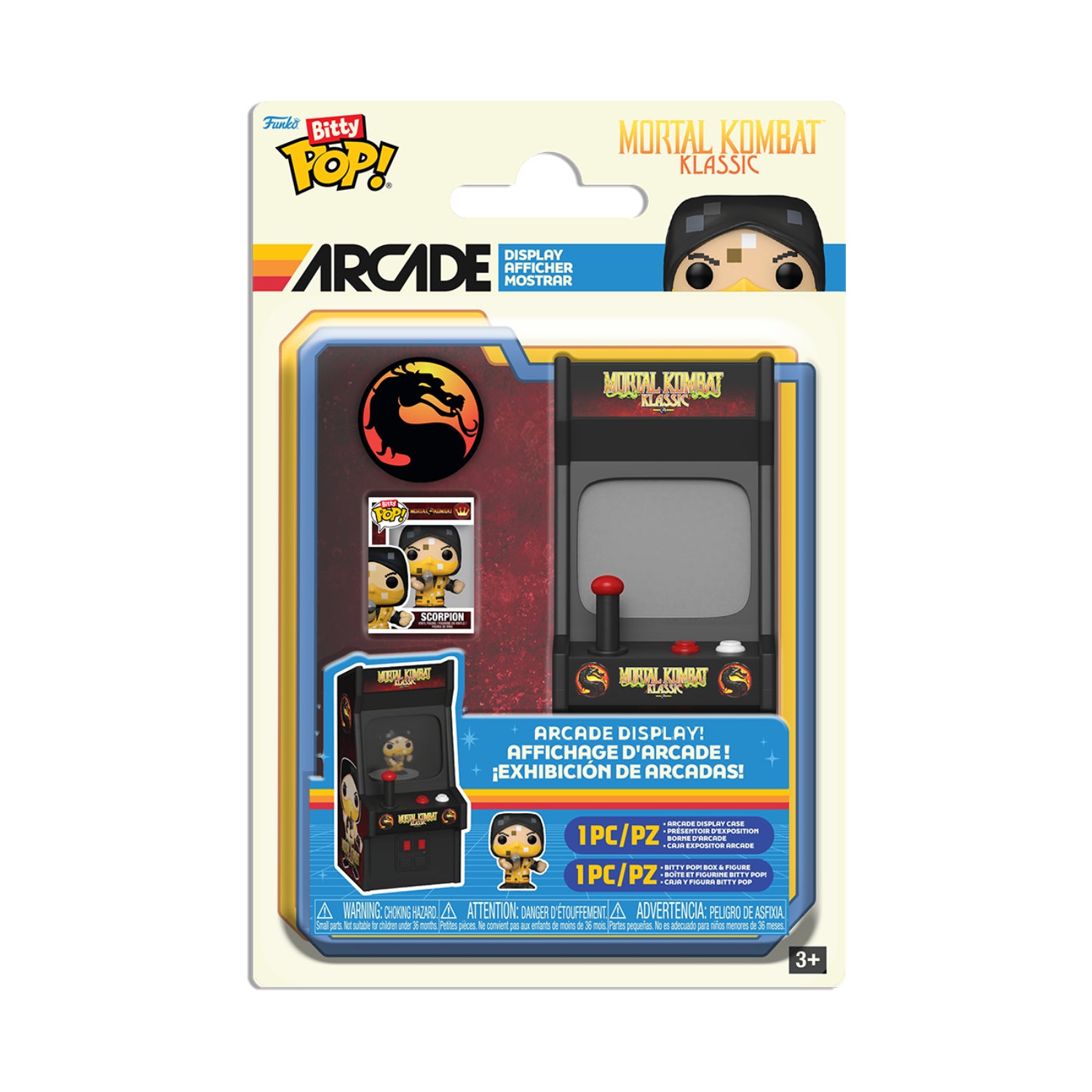 Funko Bitty Pop! Arcade: Mortal Kombat Klassic