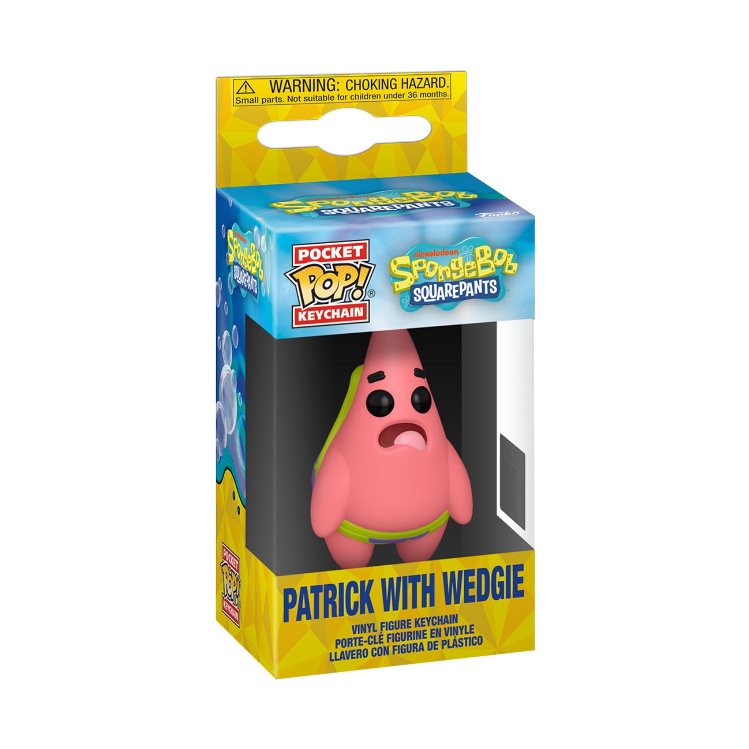 Funko Pop! Pocket Keychain: SpongeBob Squarepants - Patric With Wedgie