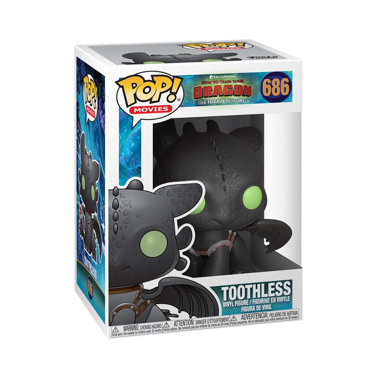Funko Pop! Movies: How to Train Your Dragon - Toothless