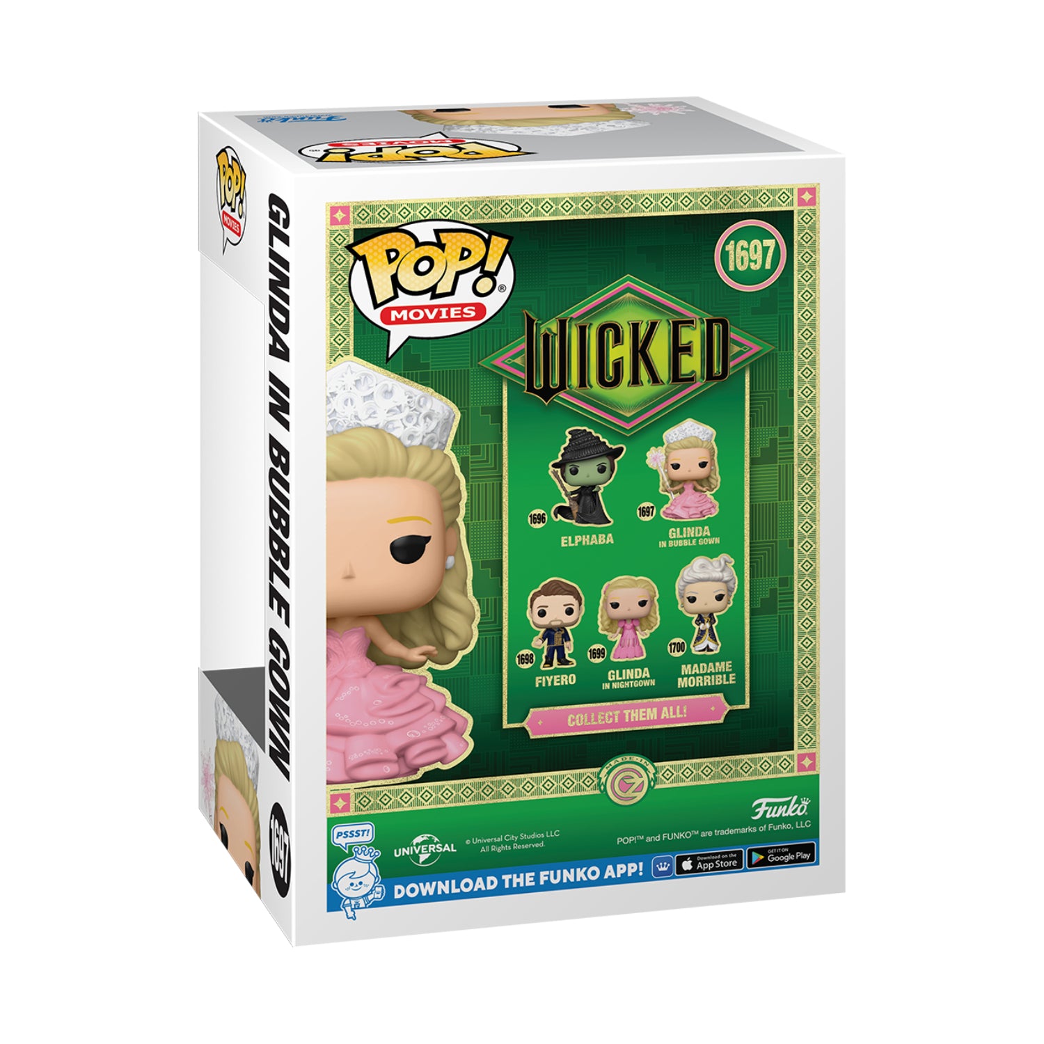 Funko Pop! Movies: Wicked - Glinda In Bubble Gown