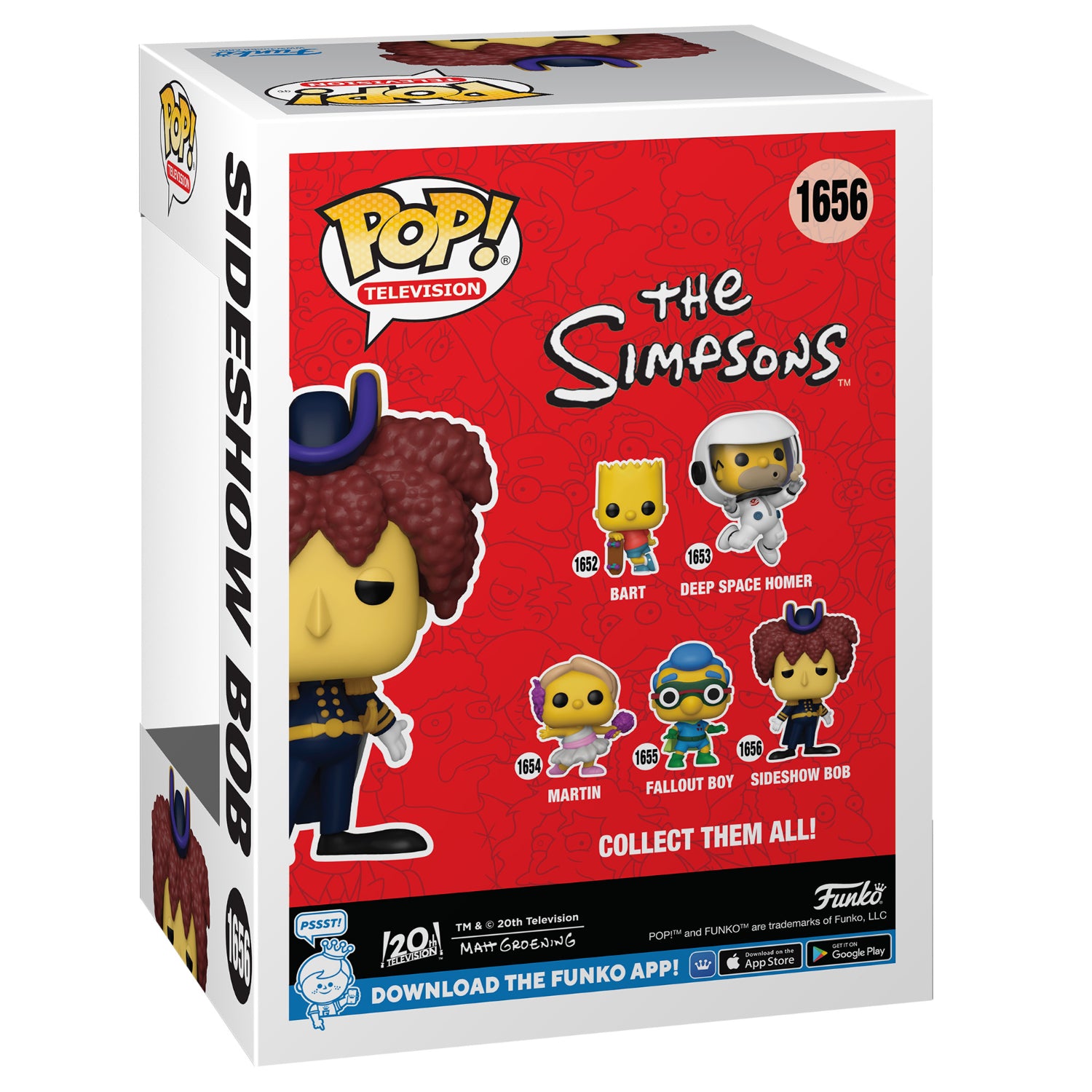 Funko Pop! Television: The Simpsons - Sideshow Bob (H.M.S. Pinafore Outfit)