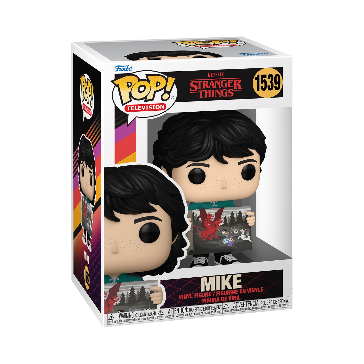 Funko Pop! Television: Netflix Stranger Things - Mike Wheeler With Painting