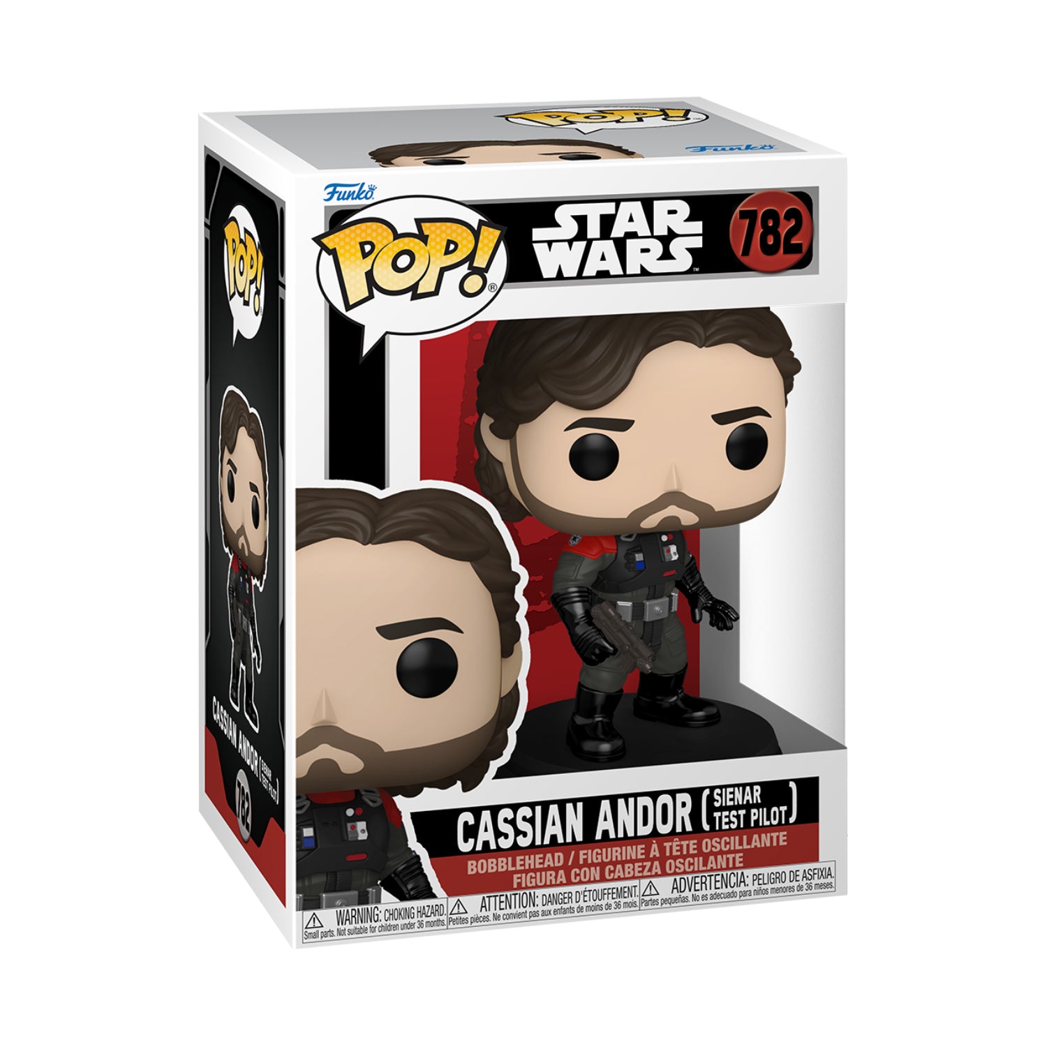Funko Pop!: Star Wars Andor - Cassian Andor (Sienar Test Pilot)