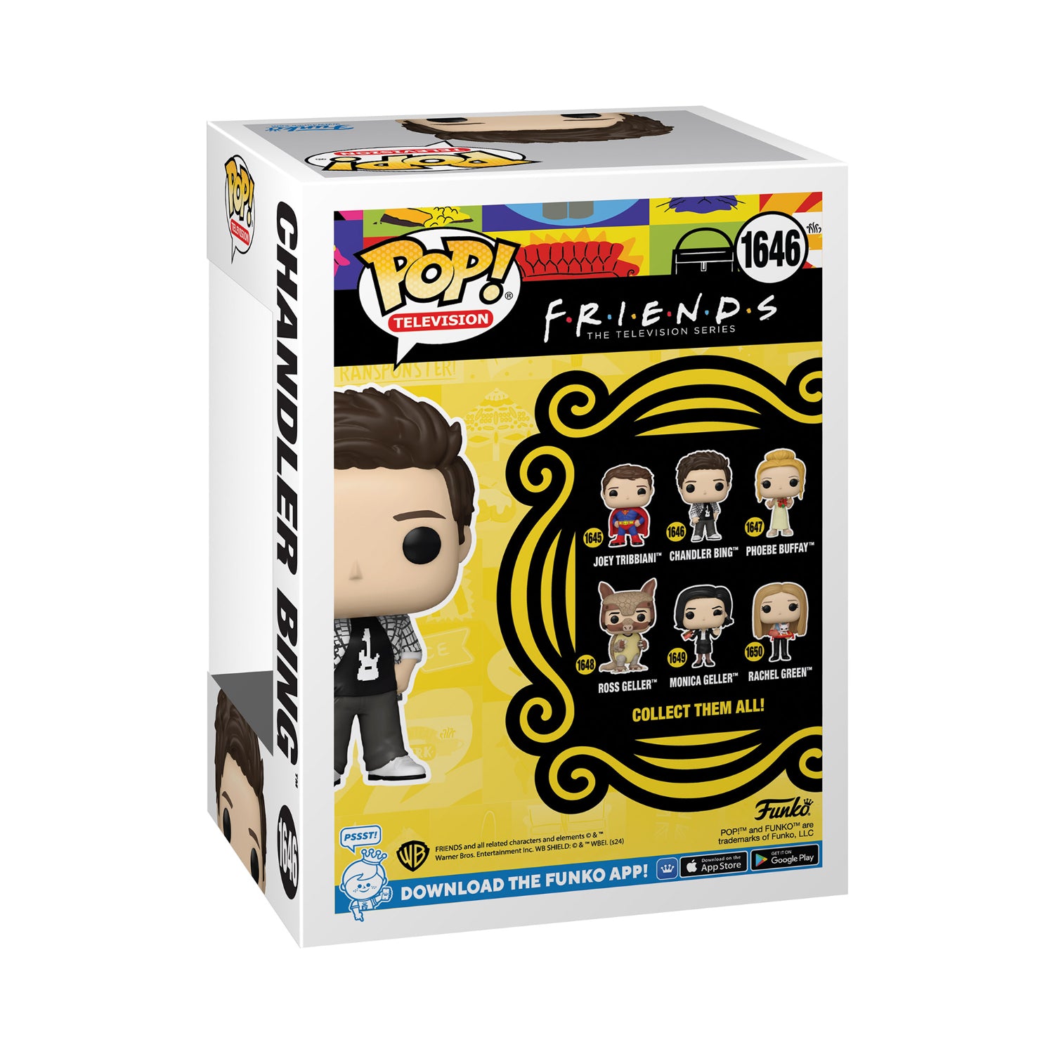 Funko Pop! Television: Friends The Television Series - Chandler Bing In No Way Outfit