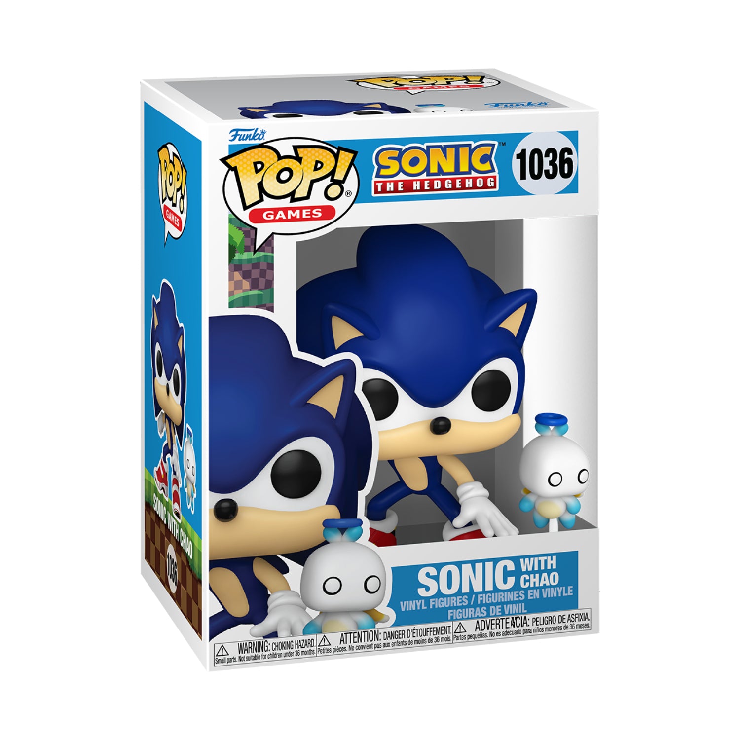 Funko Pop! & Buddy Games: Sonic The Hedgehog - Sonic With Chao