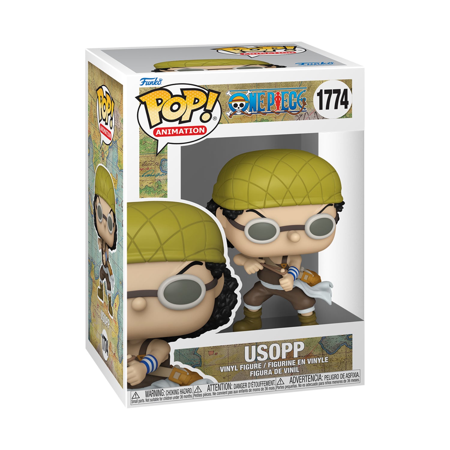 Funko Pop! Animation: One Piece - USOPP With Rubber Band