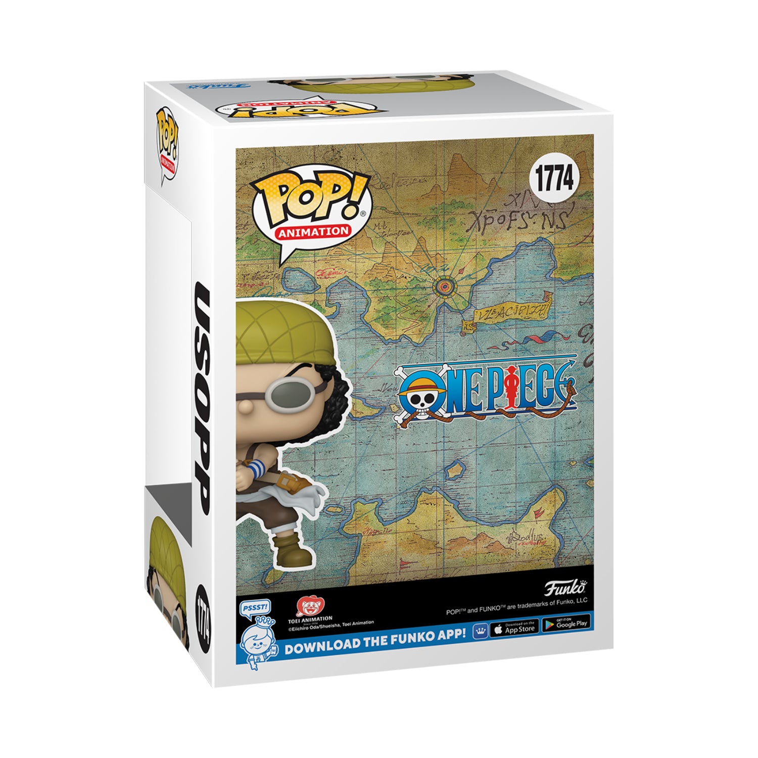 Funko Pop! Animation: One Piece - USOPP With Rubber Band