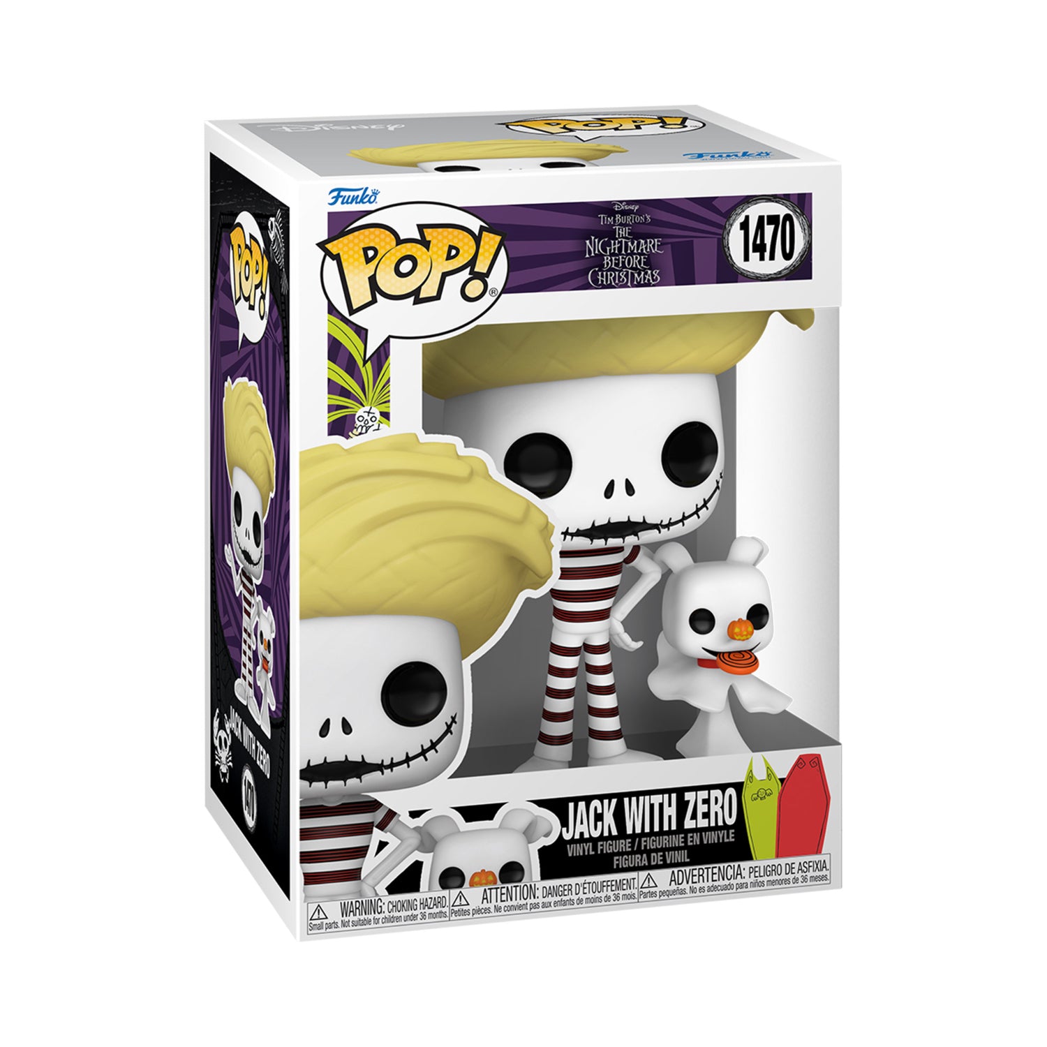Funko Pop! & Buddy: Tim Burtons The Nightmare Before Christmas - Jack With Zero At The Beach