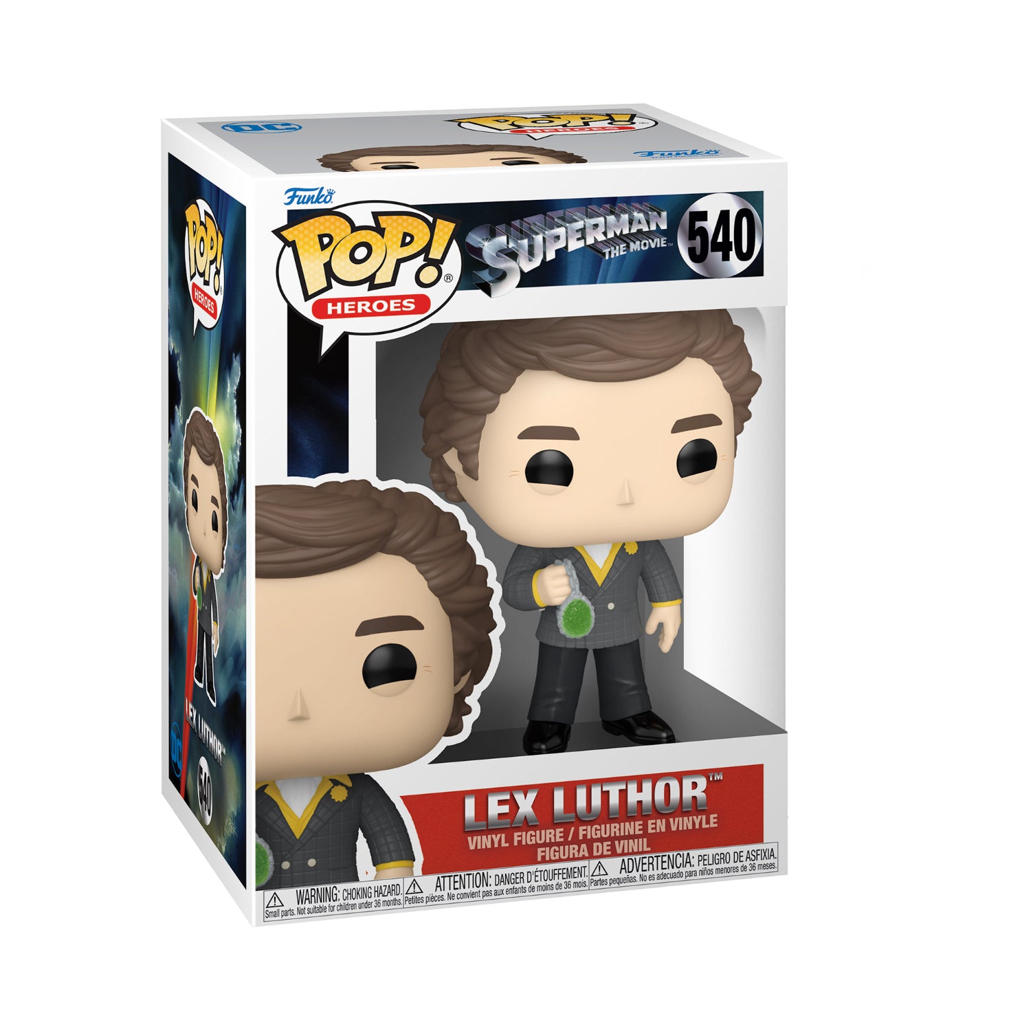 Funko Pop! Heroes: Superman The Movie - Lex Luthor With Kryptonite Necklace