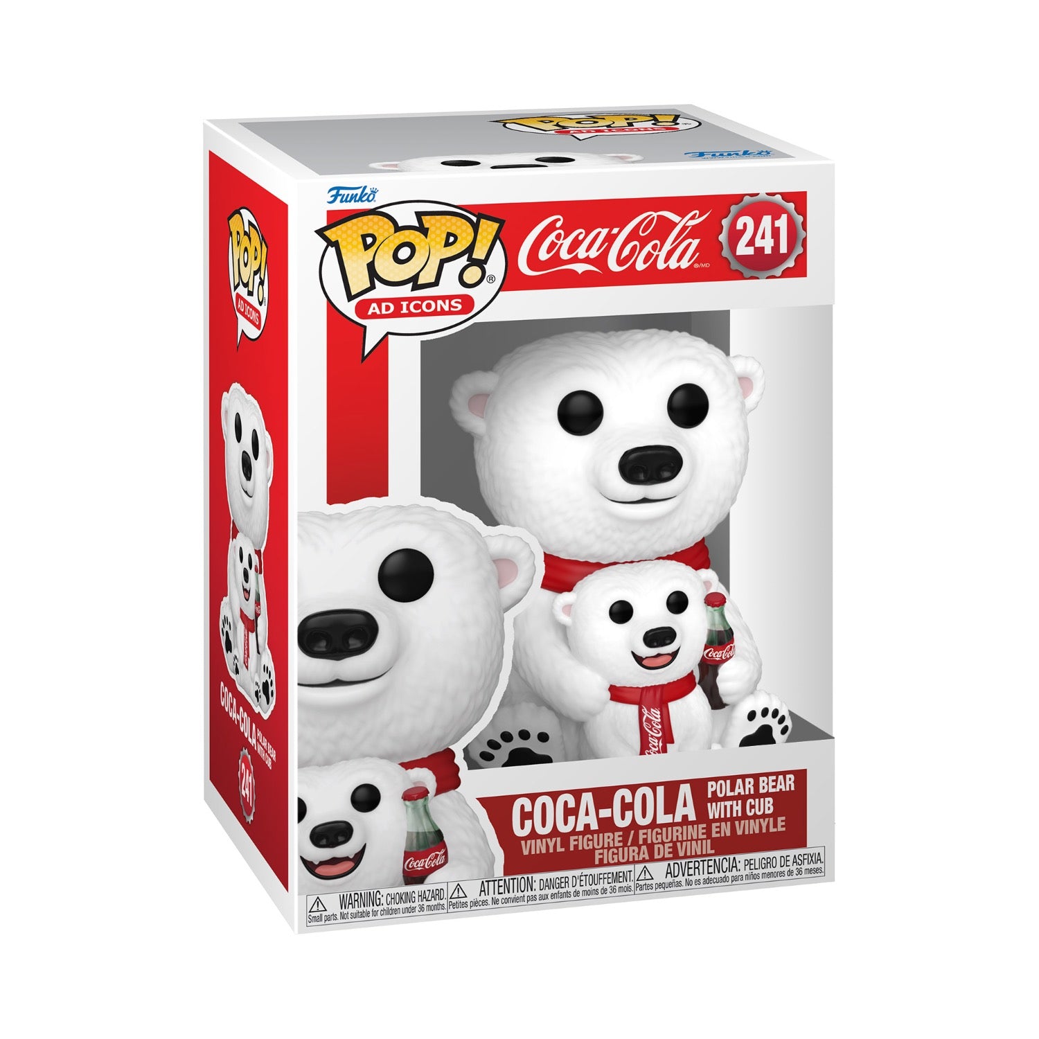 Funko Pop! Ad Icons: Coca-Cola-Coca-Cola Polar Bear With Cub