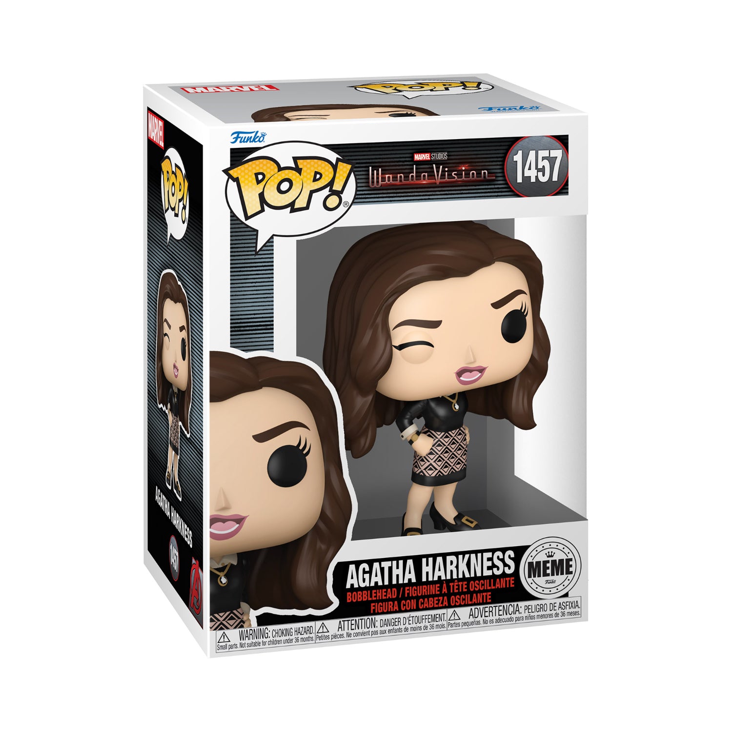 Funko Pop! Marvel Studios: WandaVision - Agatha Harkness (Meme)