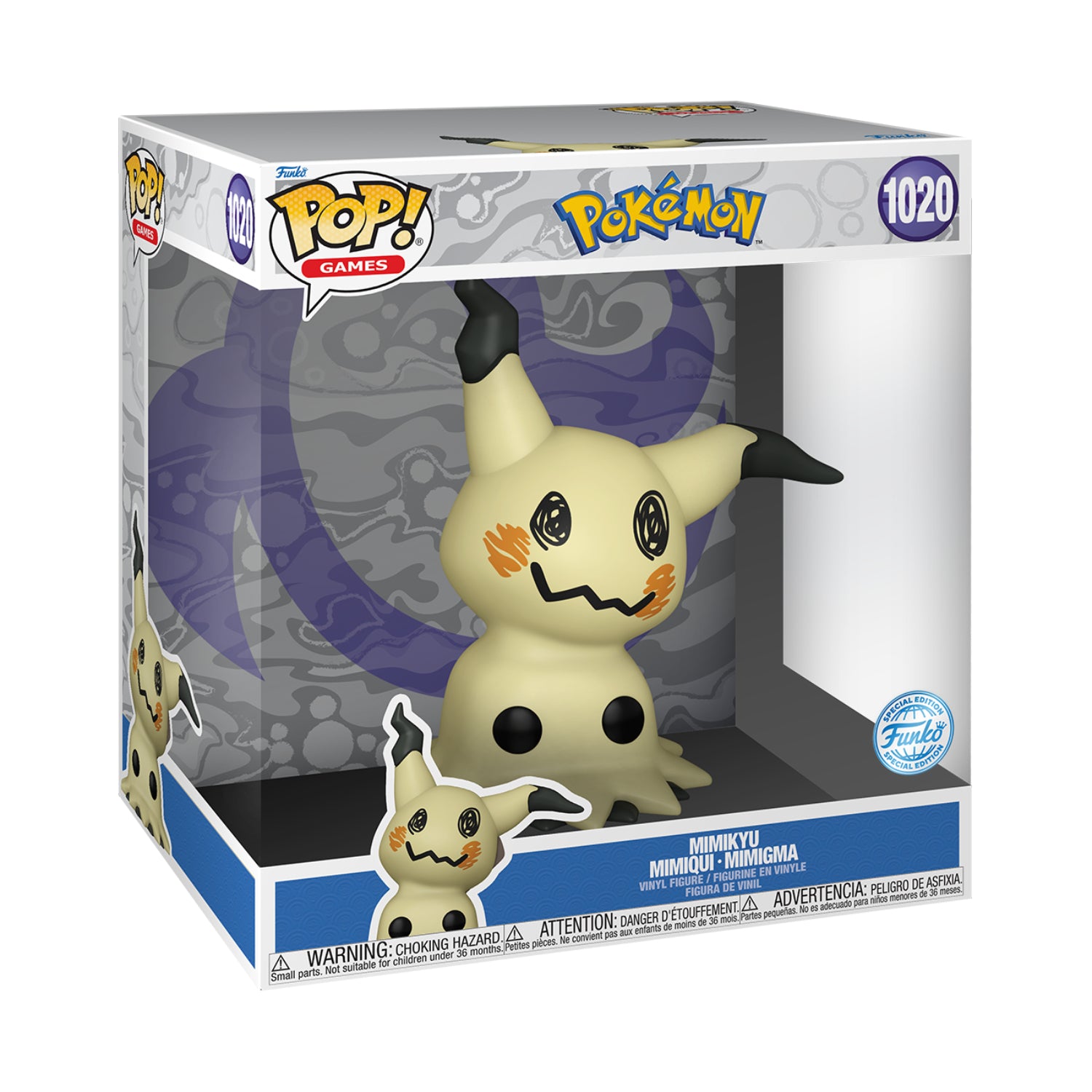 Funko Pop! Jumbo Games: Pokemon - Mimikyu (Special Edition)