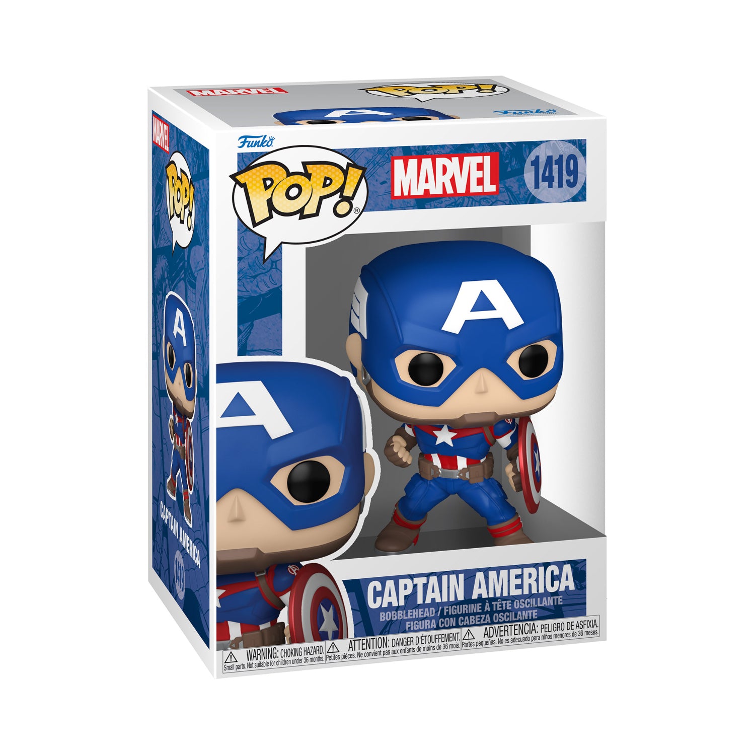 Funko Pop!: Marvel - Captain America (Marvel New Classics)