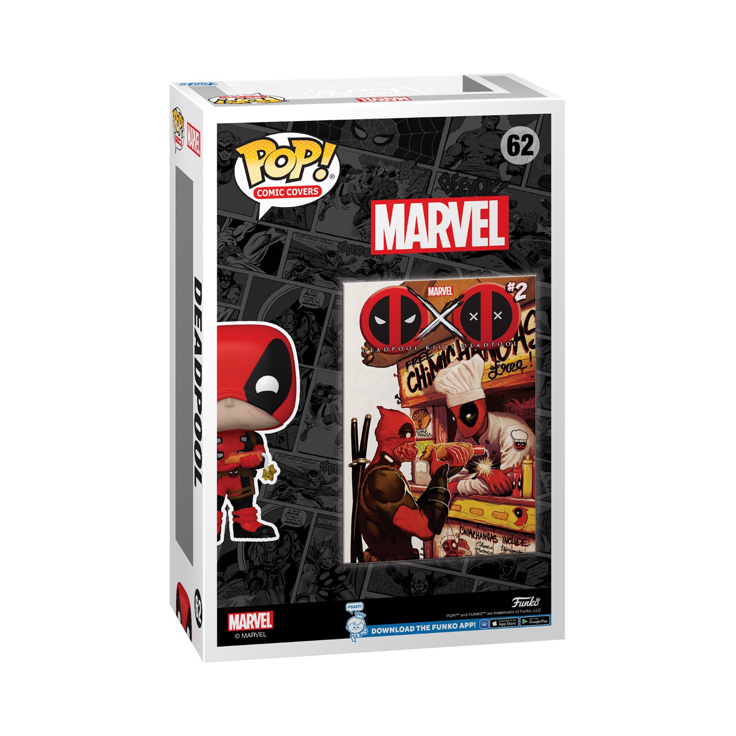 Funko Pop! Comic Covers: Marvel Deadpool Kills Deadpool 2 - Deadpool