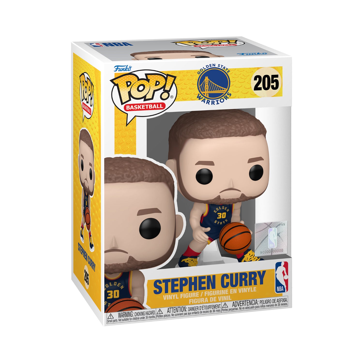 Funko Pop! Basketball: Golden State Warriors - Stephen Curry (2024 City Edition Uniform)