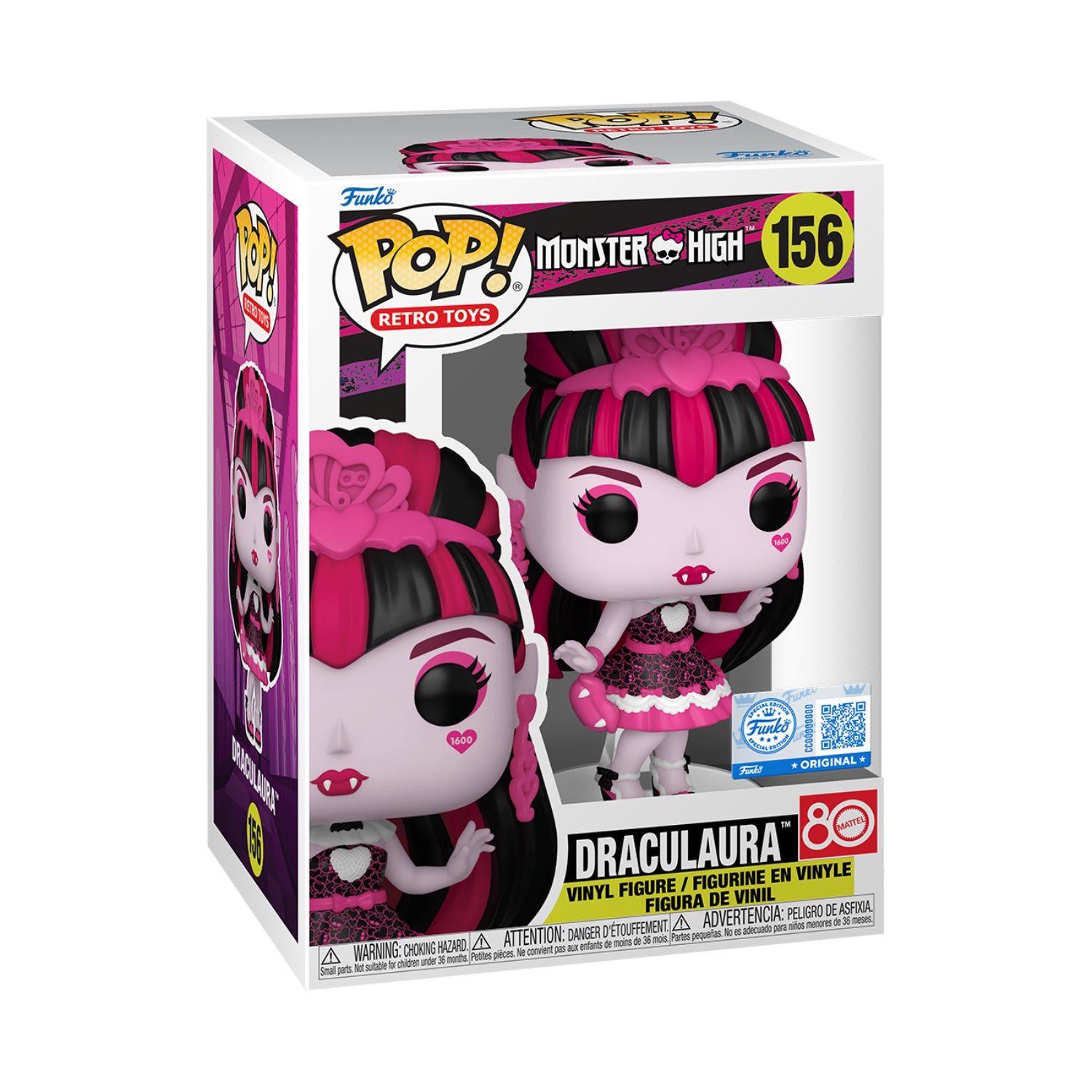 Funko Pop! Retro Toys: Monster High - Draculaura (Special Edition)