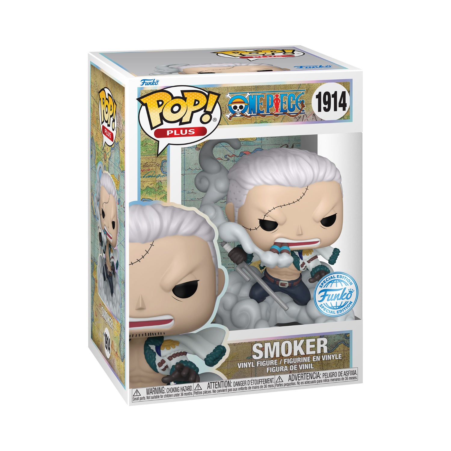 Funko Pop! Plus: One Piece - Smoker (Special Edition)