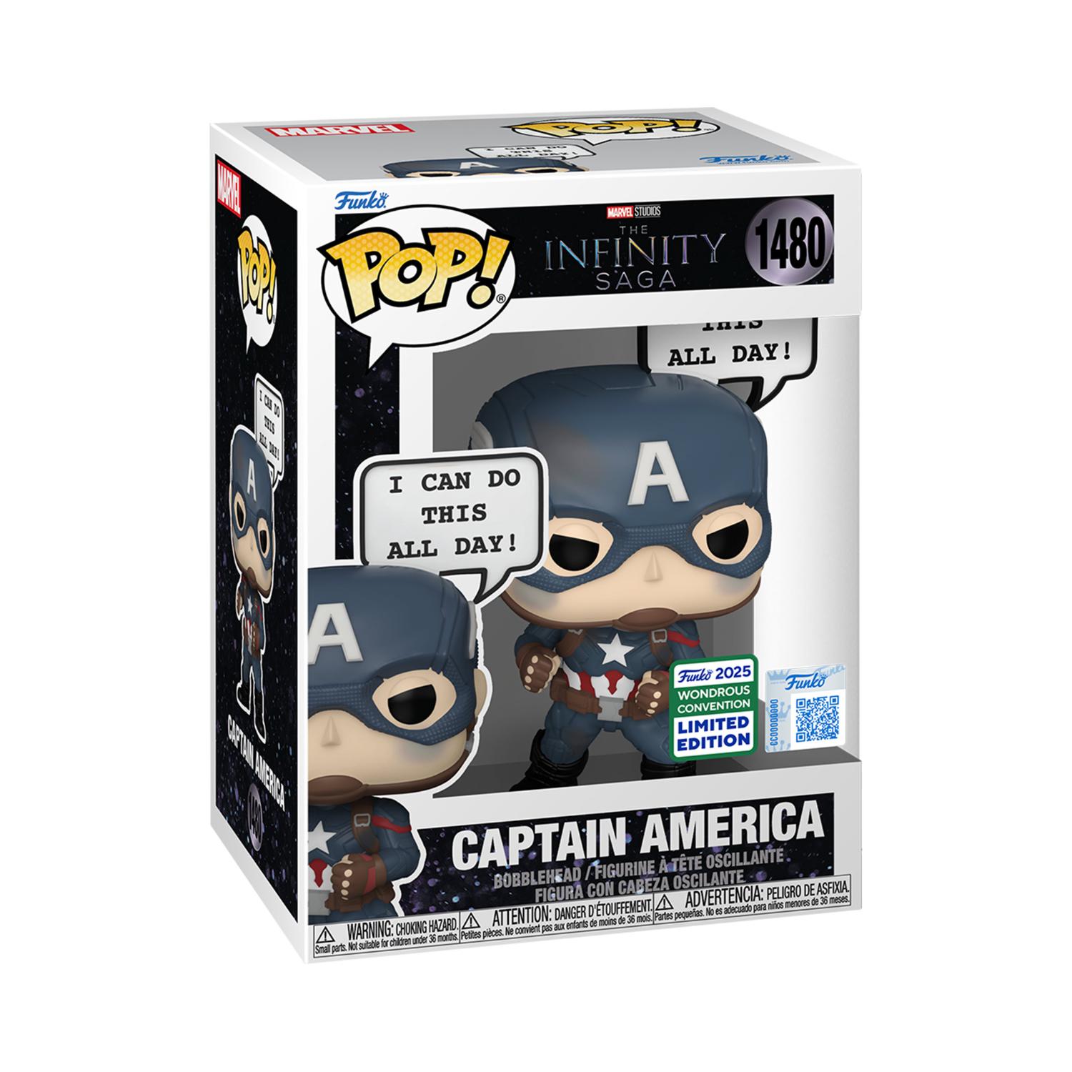 Funko Pop!: Marvel Studios The Infiity Saga - Captain America (Limited Edition)